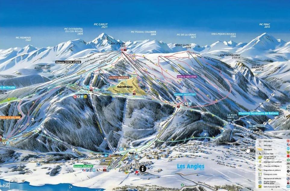 Chalet Pres Des Pistes Avec Vue Panoramique Лез-Англь Экстерьер фото