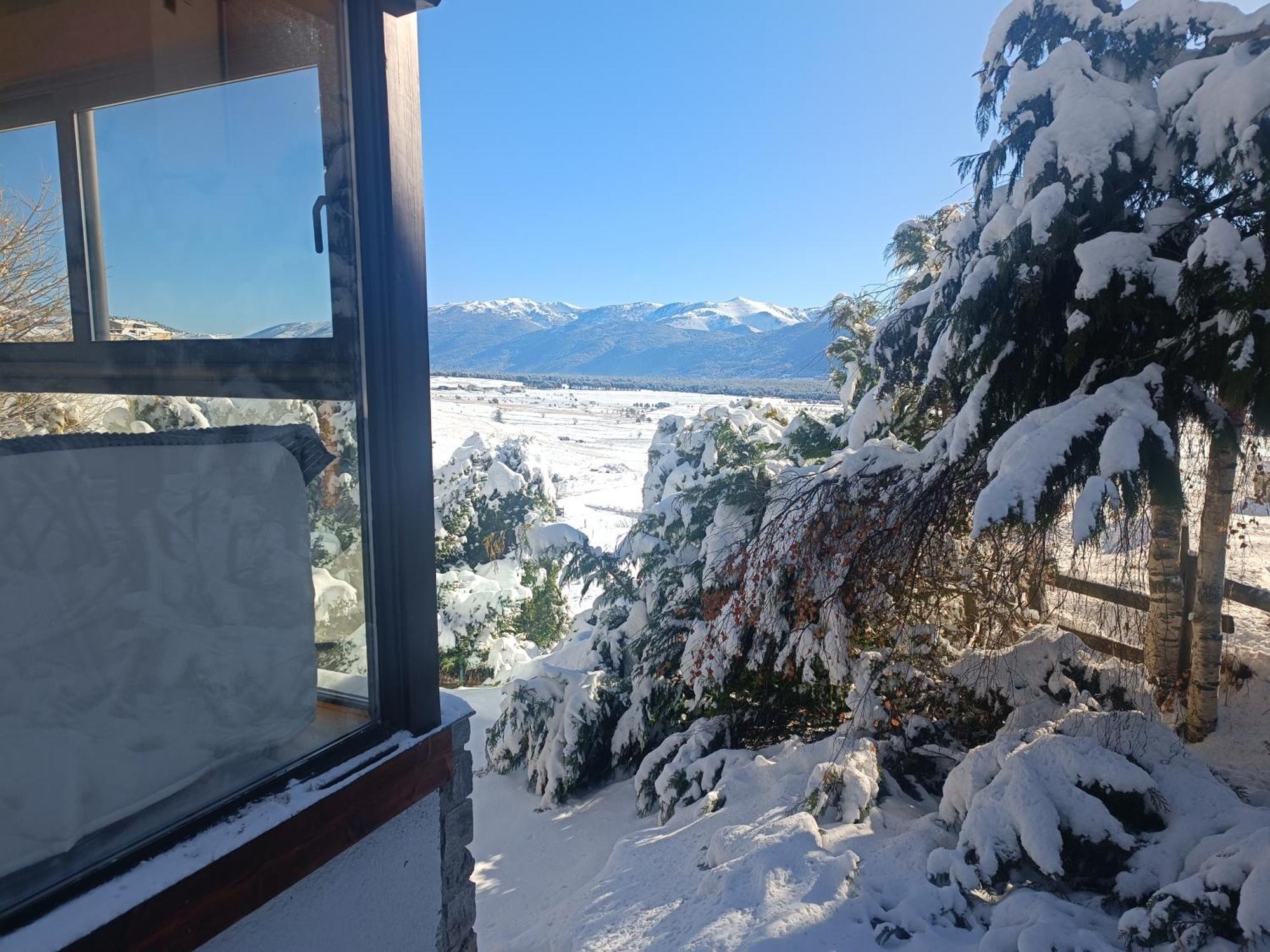 Chalet Pres Des Pistes Avec Vue Panoramique Лез-Англь Экстерьер фото